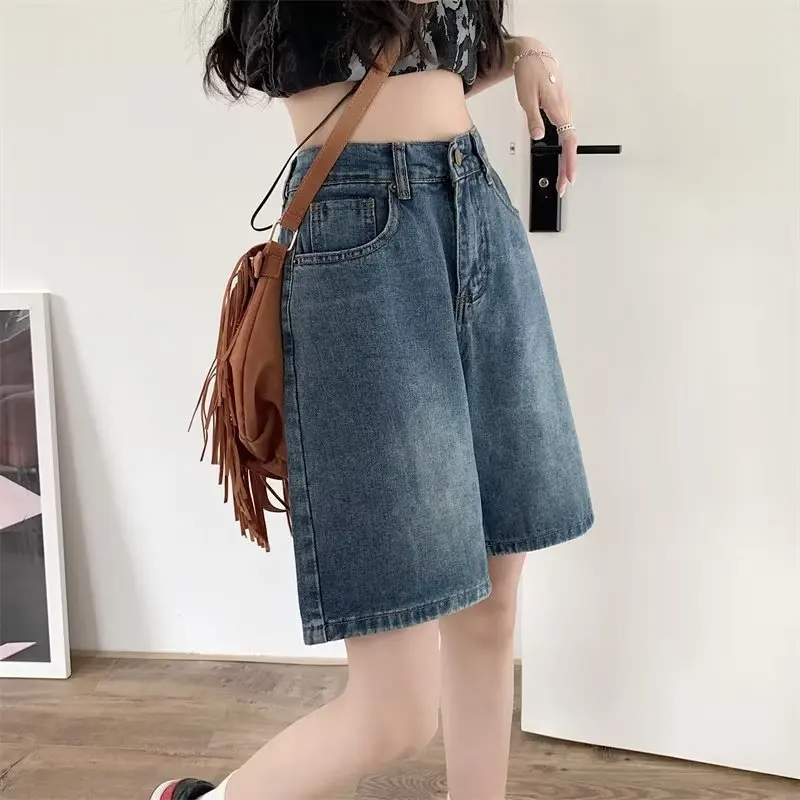 Y2K Aesthetic Denim Shorts for Trendy Outfits and Vintage Vibes