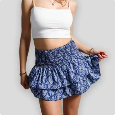 Y2K Aesthetic Elastic Pleated Skirt - Trendy Cargo Skirt for Stylish Outfits