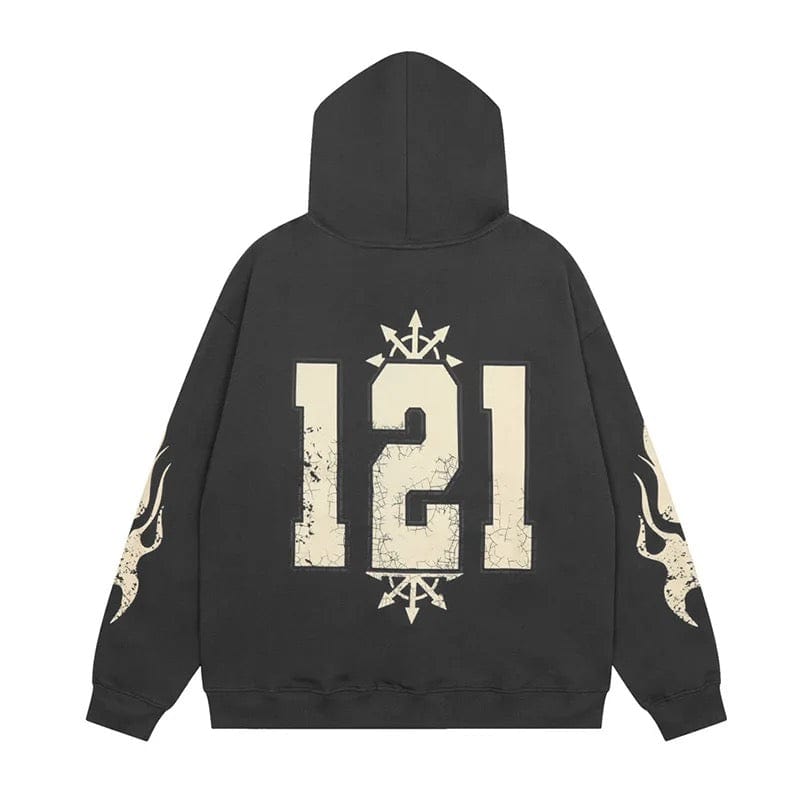 Y2K Aesthetic Graphic Hoodie - Comfy Vintage Style for Trendy Outfits