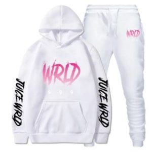 Y2K Aesthetic Hooded Sweatshirt Tracksuit for Trendy Casual Outfits