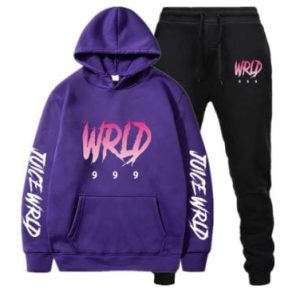 Y2K Aesthetic Hooded Sweatshirt Tracksuit for Trendy Casual Outfits