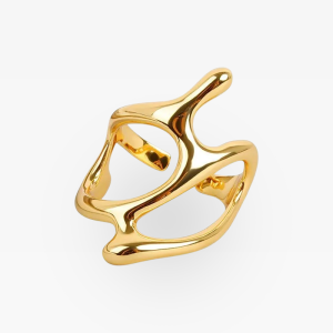 Y2K Aesthetic Irregular Ring - Unique Coquette Style Jewelry for Trendy Outfits