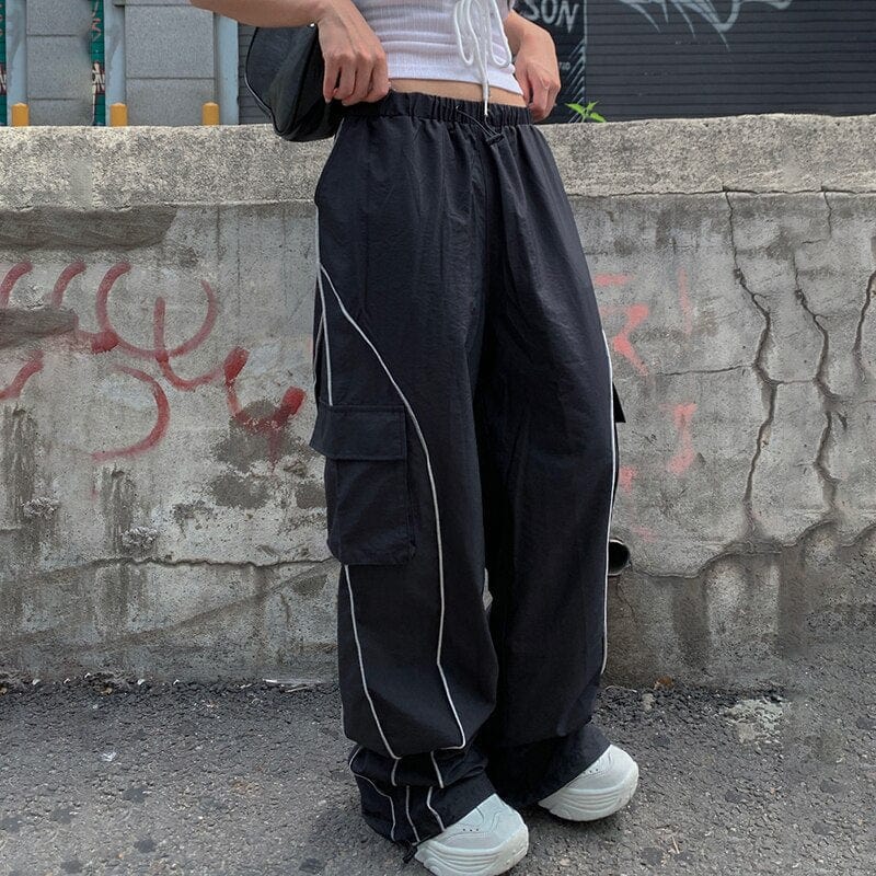 Y2K Aesthetic Jersey Track Pants for Trendy Comfort and Retro Style