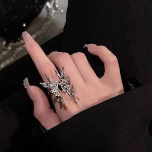 Y2K Aesthetic Jewelry Rings - Trendy Coquette Style Accessories for Fashion Lovers