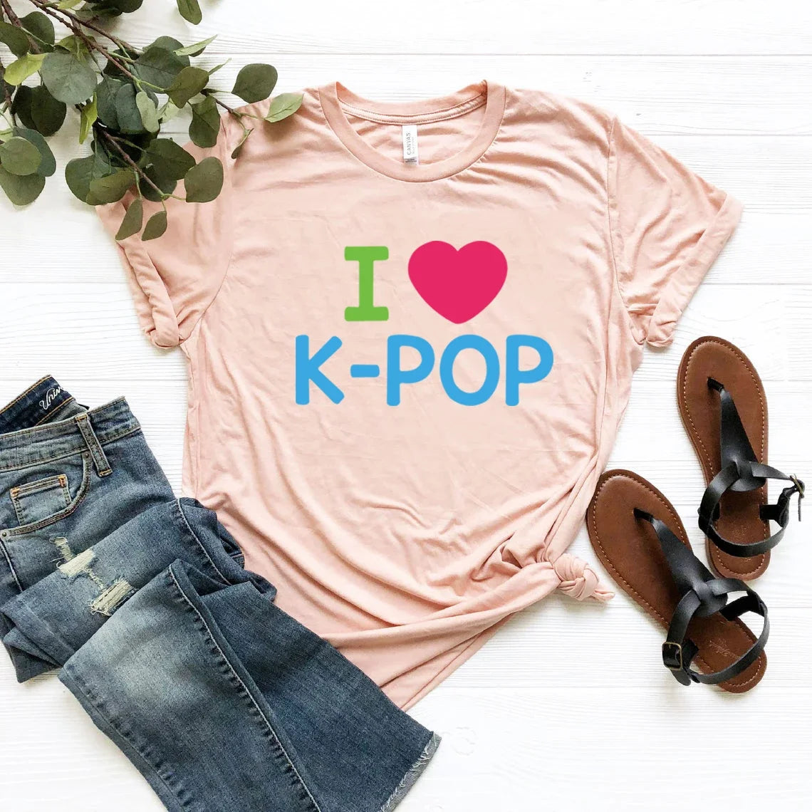 Y2K Aesthetic K-POP Shirt - Trendy Graphic Tee for Cute Outfits and Comfy Style