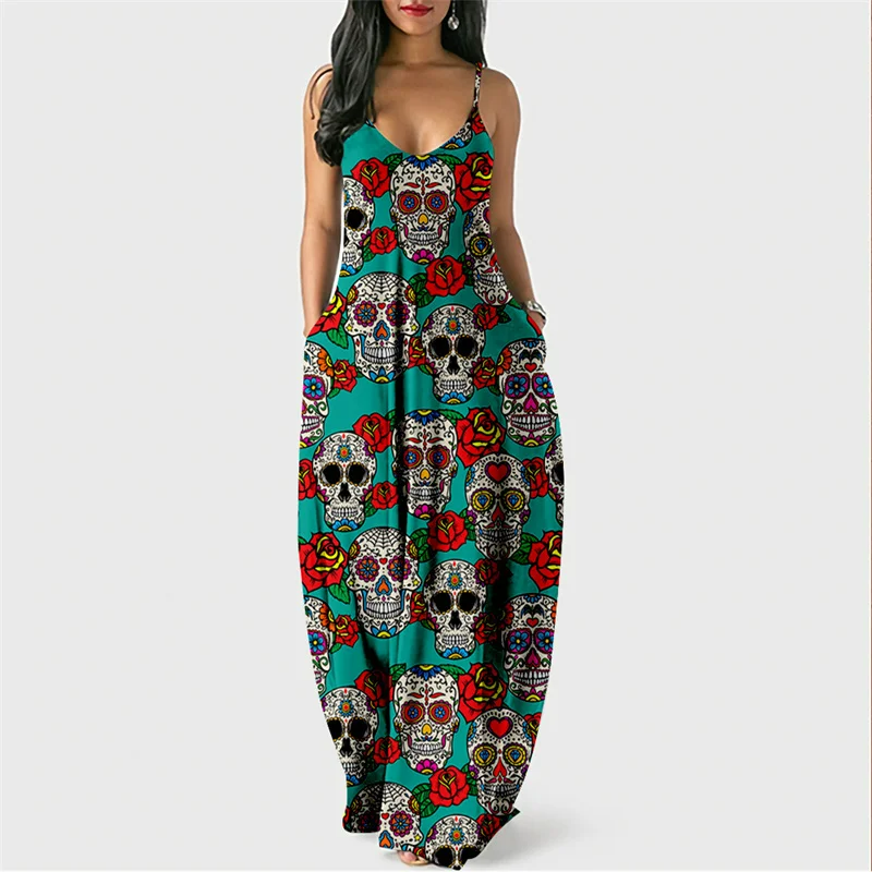 Y2K Aesthetic Long Dress - Vintage-Inspired Fashion for Trendy Outfits