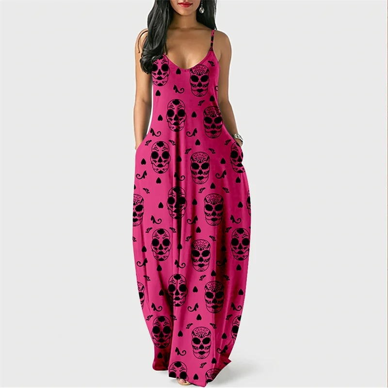 Y2K Aesthetic Long Dress - Vintage-Inspired Fashion for Trendy Outfits