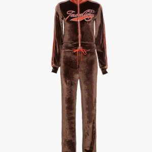 Y2K Aesthetic Long Sleeve Tracksuit - Trendy Vintage Style for Comfy Chic Outfits