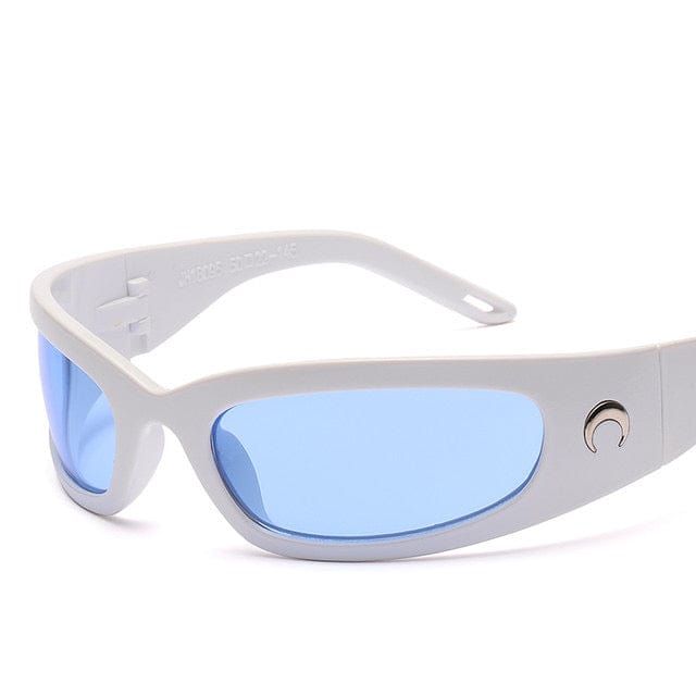 Y2K Aesthetic Moon Glasses for Trendy Looks and Retro Vibes in Y2K Fashion