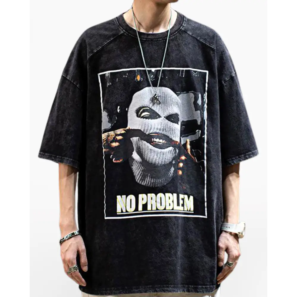 Y2K Aesthetic Oversized Japan Graphic Tee - Trendy Grunge Style for Effortless Cool