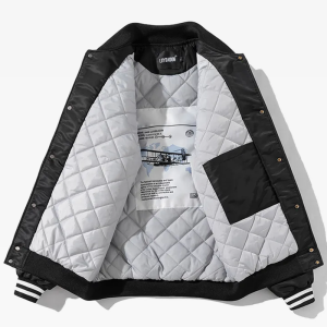 Y2K Aesthetic Retro Bomber Jacket - Vintage Style for Trendy Outfits and Comfy Looks