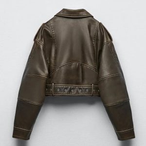 Y2K Aesthetic Short Jacket - Trendy Grunge Style Outerwear for Chic Outfits