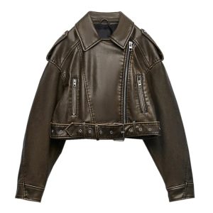 Y2K Aesthetic Short Jacket - Trendy Grunge Style Outerwear for Chic Outfits