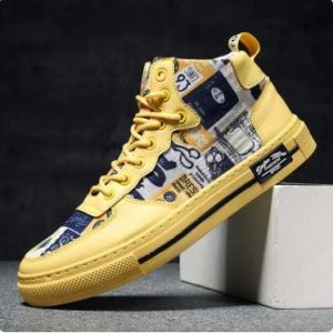 Y2K Aesthetic Spring High Top Sneakers for Trendy Outfits and Comfy Style