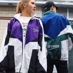 Y2K Aesthetic Streetwear Bomber Jacket - Trendy Grunge Style Outerwear for Fashion Lovers