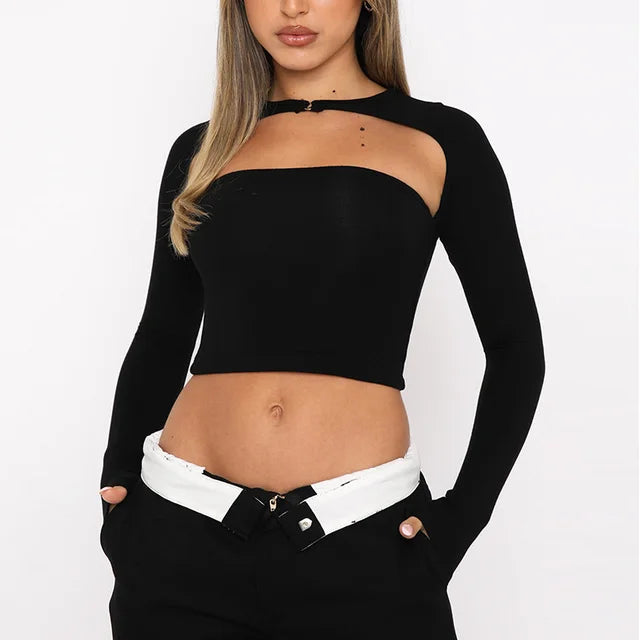 Y2K Aesthetic Streetwear Crop Top - Cute Grunge Style for Trendy Outfits