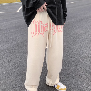 Y2K Aesthetic Sweatpants for Comfy Grunge Style and Retro Vibes