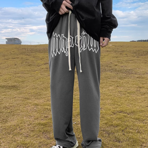 Y2K Aesthetic Sweatpants for Comfy Grunge Style and Retro Vibes