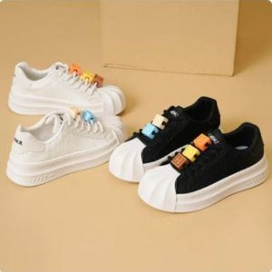 Y2K Aesthetic Vulcanized Canvas Sneakers for Trendy Retro Style and Comfort