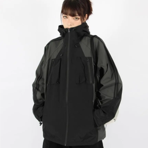 Y2K Aesthetic Windbreaker Jacket - Retro Style for Trendy Outfits and Comfy Layering