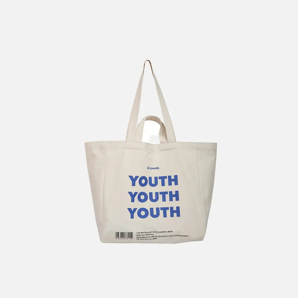 Y2K Aesthetic Youth Tote Bag - Trendy Coquette Style for Everyday Fashion