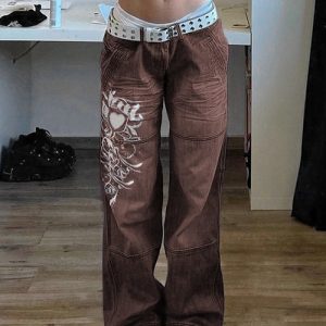 Y2K Baggy Jeans: Trendy Vintage-Inspired Denim for Effortless Y2K Aesthetic Outfits