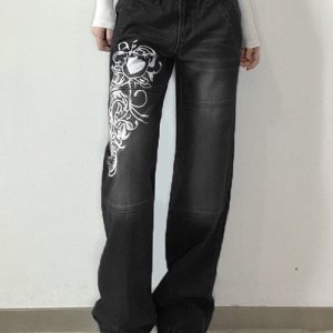 Y2K Baggy Jeans: Trendy Vintage-Inspired Denim for Effortless Y2K Aesthetic Outfits