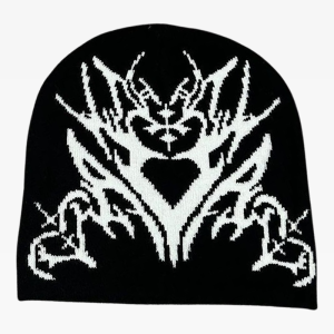 Y2K Beanie for Men - Trendy Y2K Style Knit Hat for Grunge and Coquette Aesthetic Looks