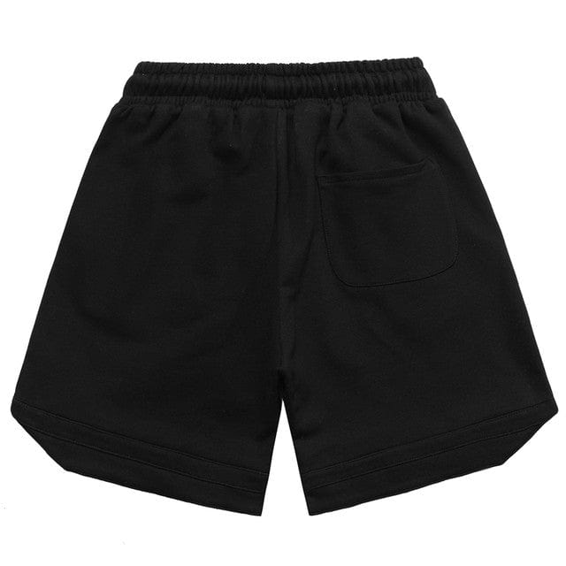 Y2K Black Bone Shorts - Trendy Grunge Aesthetic for Stylish Outfits