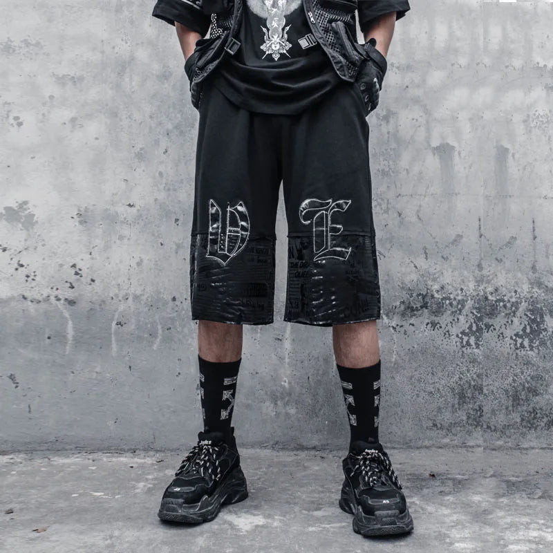 Y2K Black Cargo Shorts for Trendy Streetwear Aesthetic and Comfy Everyday Style