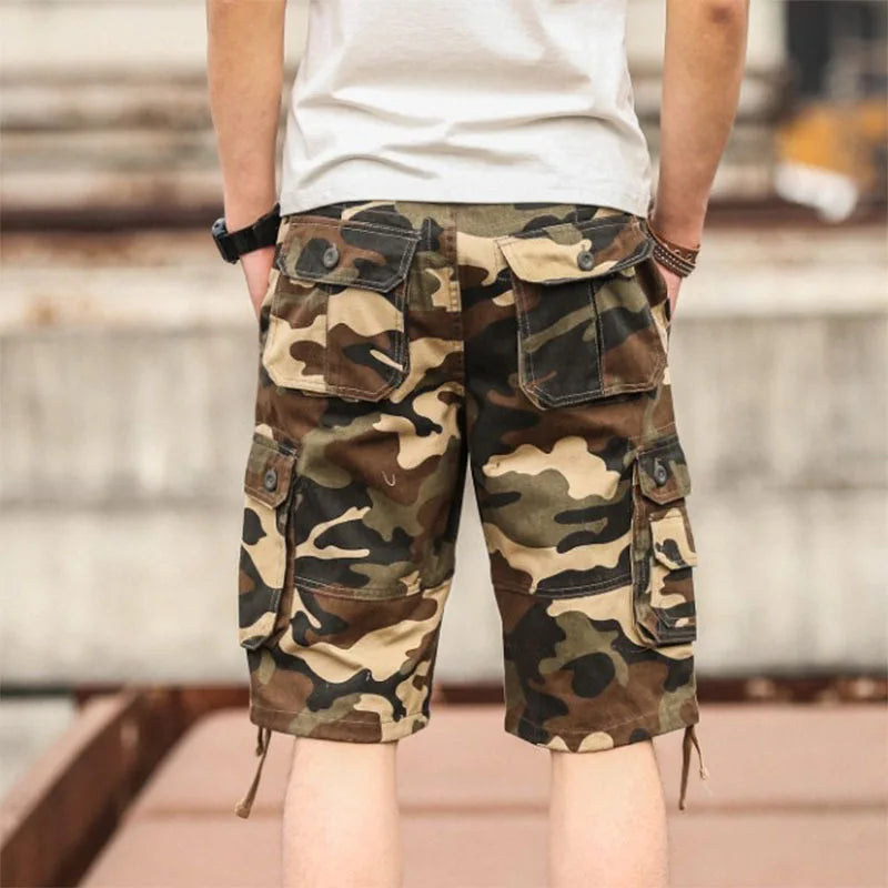 Y2K Camo Shorts for Women - Trendy Streetwear with Grunge Aesthetic Vibes