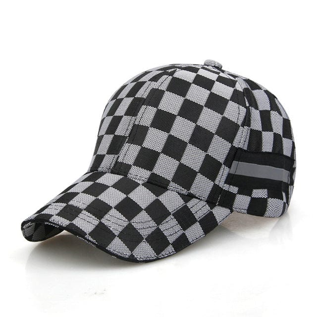 Y2K Check Pattern Bucket Hat - Trendy Coquette Aesthetic Accessory for Y2K Outfits