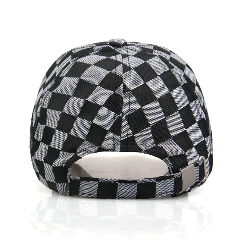 Y2K Check Pattern Bucket Hat - Trendy Coquette Aesthetic Accessory for Y2K Outfits