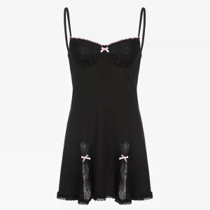 Y2K Coquette Aesthetic Party Mini Dress - Cute and Trendy for Any Occasion