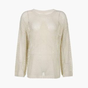 Y2K Crochet Sweater: Vintage-Inspired Cozy Knit for Y2K Aesthetic Outfits