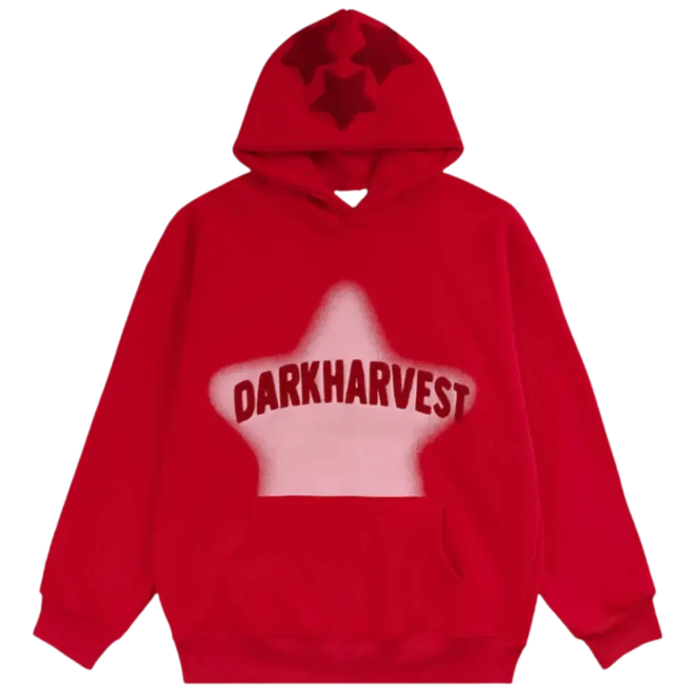 Y2K Darkharvest Hoodie: Trendy Grunge Aesthetic for Cozy, Stylish Outfits