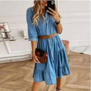 Y2K Denim Dress: Vintage-Inspired Aesthetic for Trendy Outfits and Everyday Style