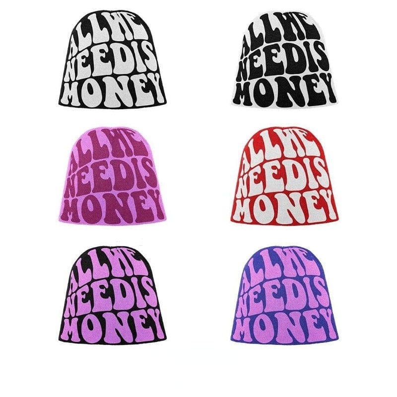 Y2K Drip Beanie: Trendy Y2K Aesthetic Hat for Cozy Grunge and Coquette Outfits