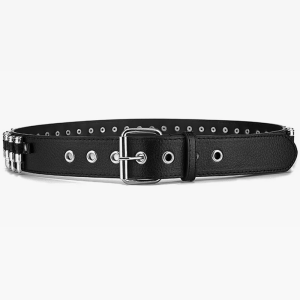 Y2K Fashion Bullet Belt - Edgy Grunge Aesthetic Accessory for Y2K Outfits and Styles