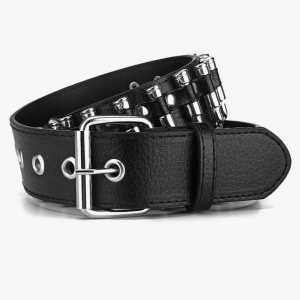 Y2K Fashion Bullet Belt - Edgy Grunge Aesthetic Accessory for Y2K Outfits and Styles