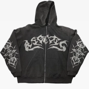 Y2K Flame Hoodie: Trendy Grunge Style for Aesthetic Outfits and Cozy Vibes