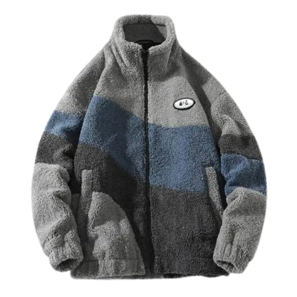 Y2K Fleece Washed Grey Hoodie - Comfy Vintage Style for Aesthetic Outfits