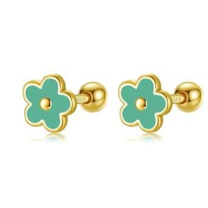 Y2K Flower Earrings Studs - Cute Coquette Aesthetic Jewelry for Trendy Outfits