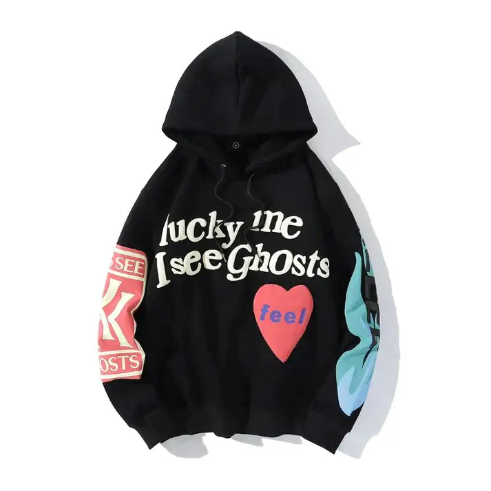 Y2K Ghosts Sweatshirt for Urban Fashion Lovers - Trendy Grunge Aesthetic Style