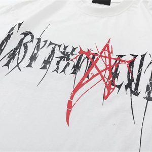 Y2K Grunge Aesthetic Shirts for Trendy Outfits and Vintage Vibes