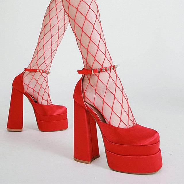 Y2K High Heels: Trendy Platform Shoes for Coquette and Grunge Aesthetic Outfits