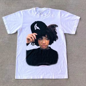 Y2K Hip Hop Graphic Tee - Retro Streetwear Style for Trendy Aesthetic Outfits