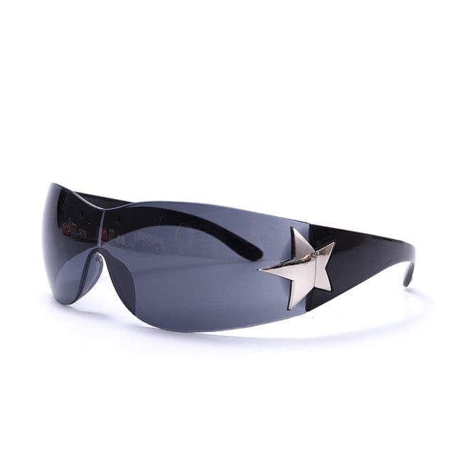 Y2K Hyper Star Sunglasses for Trendy Aesthetic Looks and Retro Vibes