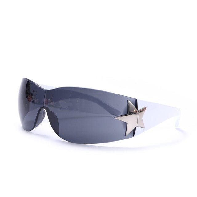 Y2K Hyper Star Sunglasses for Trendy Aesthetic Looks and Retro Vibes