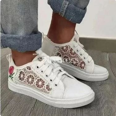 Y2K Lace Canvas Sneakers: Trendy Y2K Style Footwear for Aesthetic Outfits and Everyday Wear